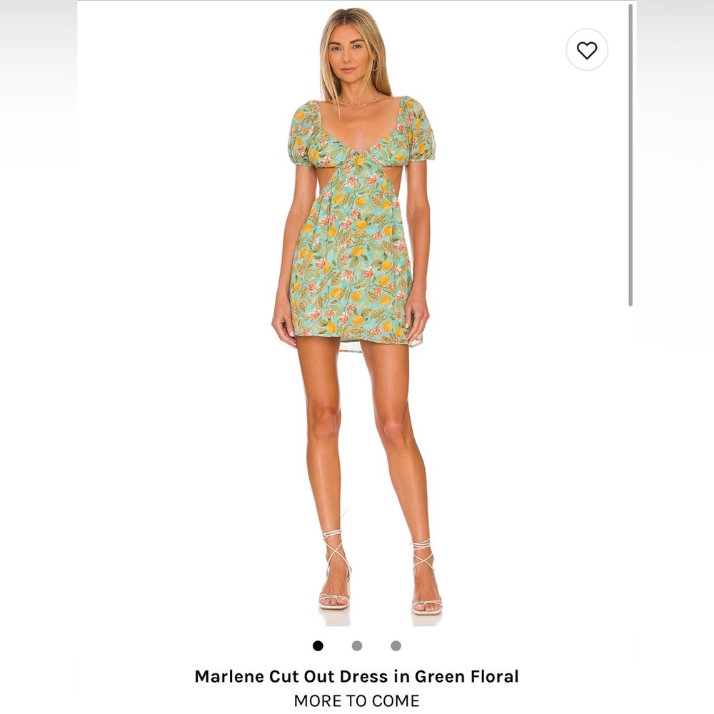 NEW ⭐️ REVOLVE (MORE TO COME) Marlene Cut Out Dress XL